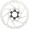 Shimano-SM-RT64-Center-Lock-Brake-Rotor-for-Deore-w-silver-160-mm-01 SHIMANO DEORE 160mm CENTER LOCK Disc Brake Rotor