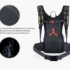 Anmeilu 12L Cycling Hydration Backpack 2L Bladder