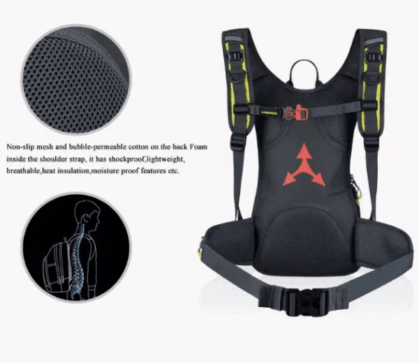 Anmeilu 12L Cycling Hydration Backpack 2L Bladder