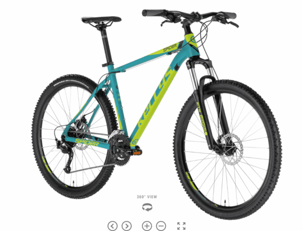 Kellys Bike Spider 10 Turquoise 27.5 XC MTB