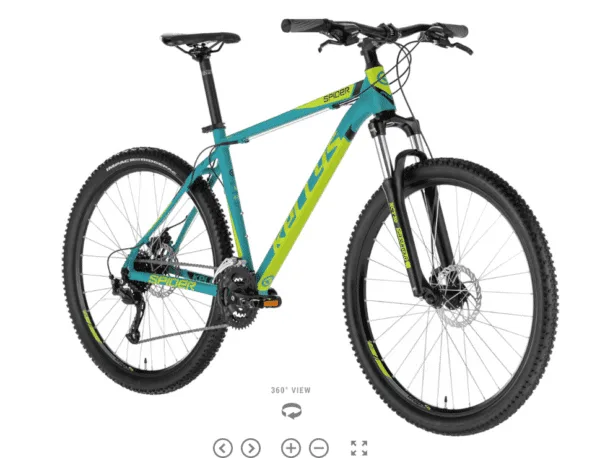 spider-10-turquoise-275-01 Kellys Bike Spider 10 Turquoise 27.5 XC MTB