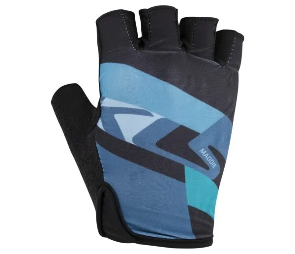 Bike Gloves – Fingerless Cycling Gloves – KLS – Maddie Blue