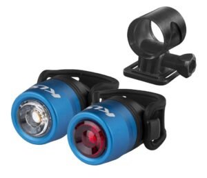 Lighting set rechargeable KLS IO USB set, blue