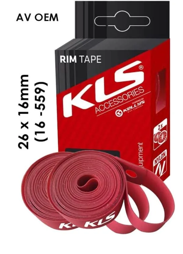 Rim tape KLS 26 x 16mm AV Rim Tape KLS 26 x 16mm (16 - 559), AV OEM