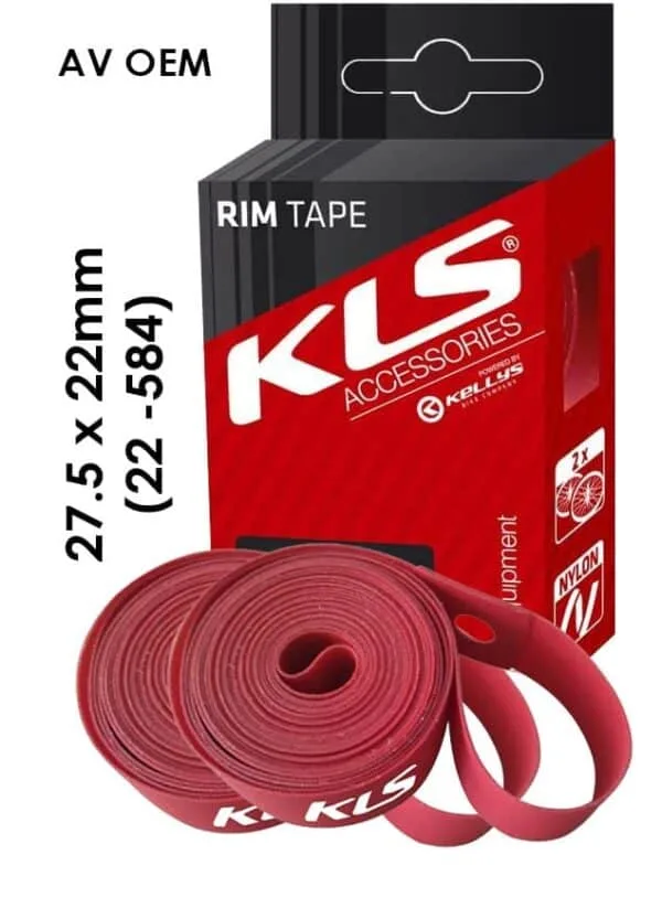 Rim Tape KLS 27,5 x 22mm (22 - 584), AV OEM