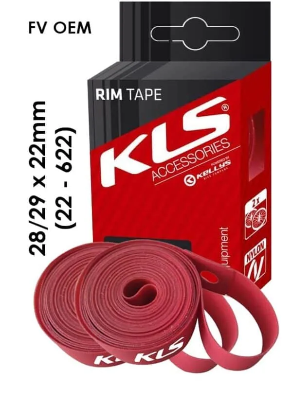 Rim Tape KLS 28 / 29 x 22mm (22 - 622), FV OEM