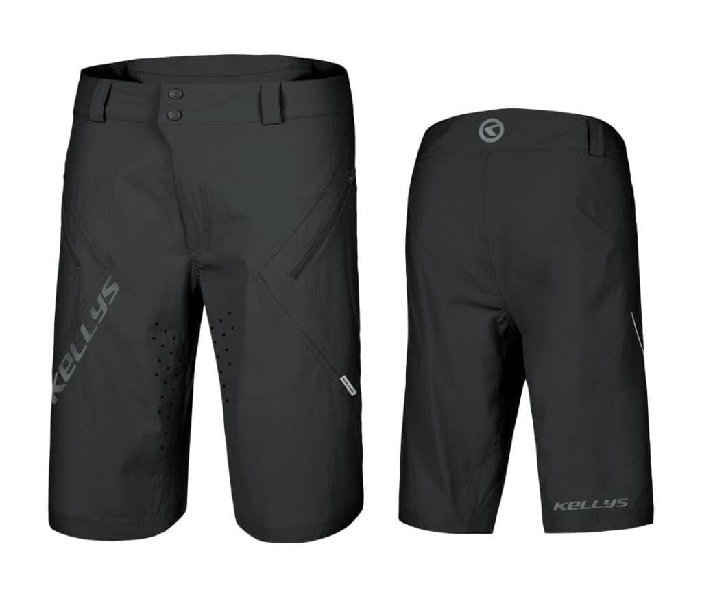 S KELLYS STOKE BLACK Cycling MTB Shorts - Black