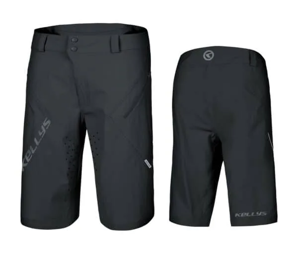 L KELLYS STOKE BLACK Cycling MTB Shorts - Black