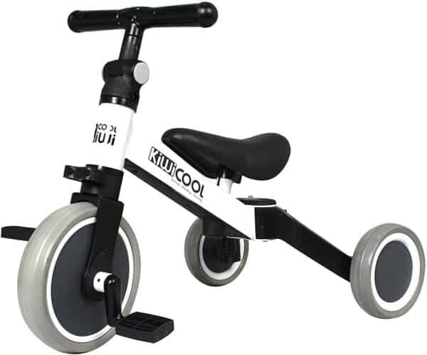 Kiwicool 3 in 1 Kids Tricycles for 1.5 - 4 Years Olds Kids - Image 2