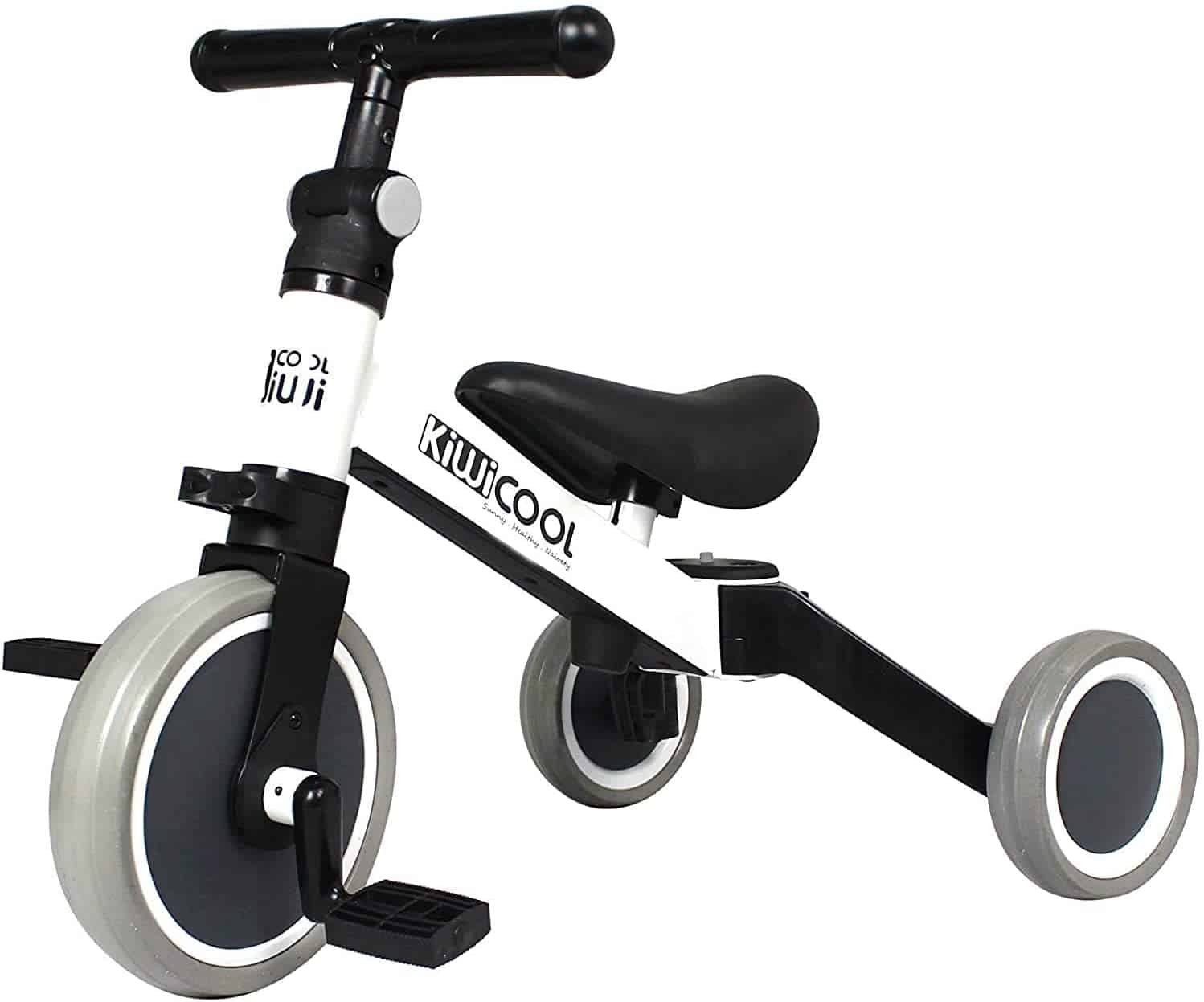 Kiwicool 4 in 1 Kids Tricycles for 1 3 Years Olds Kids