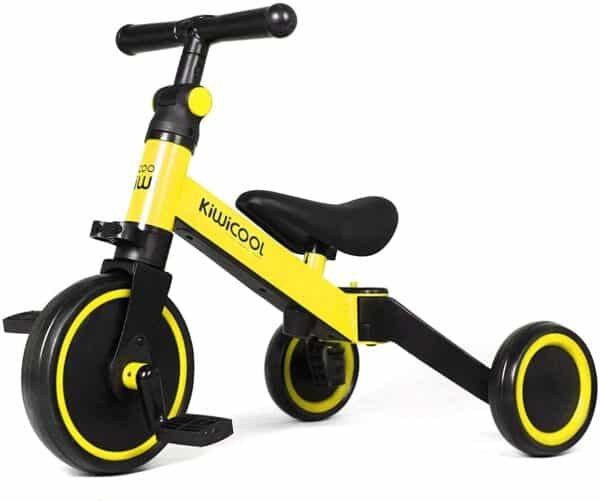 Kiwicool 3 in 1 Kids Tricycles for 1.5 - 4 Years Olds Kids