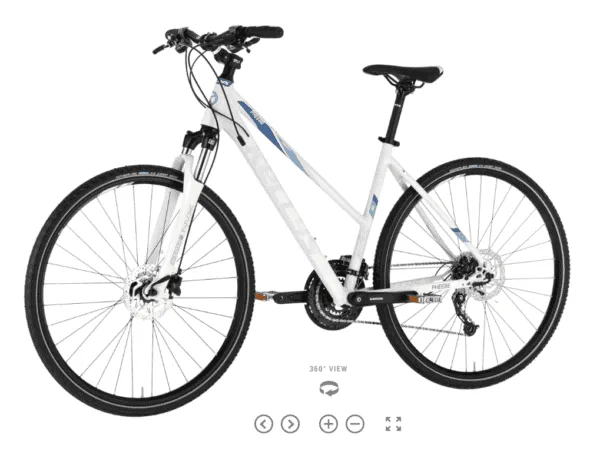 Kellys Bike Pheebe 30 White 27s S 280 - Image 8