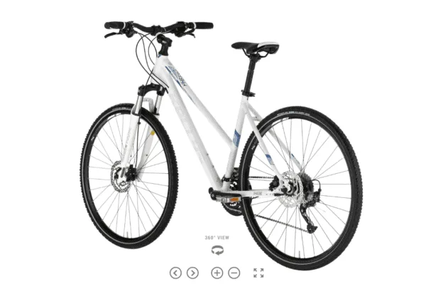 Kellys Bike Pheebe 30 White 27s S 280 - Image 5