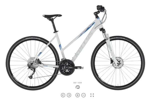 Kellys Bike Pheebe 30 White 27s S 280 - Image 7