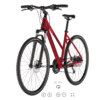 Kellys Bike 2020 Pheebe 30 Dark Red 27s 280 M