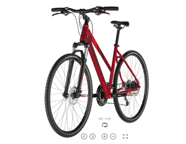 Kellys Bike Pheebe 30 Dark Red 27s S 280