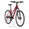 Kellys Bike 2020 Pheebe 30 Dark Red 27s 280 M