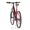 Kellys Bike 2020 Pheebe 30 Dark Red 27s 280 M