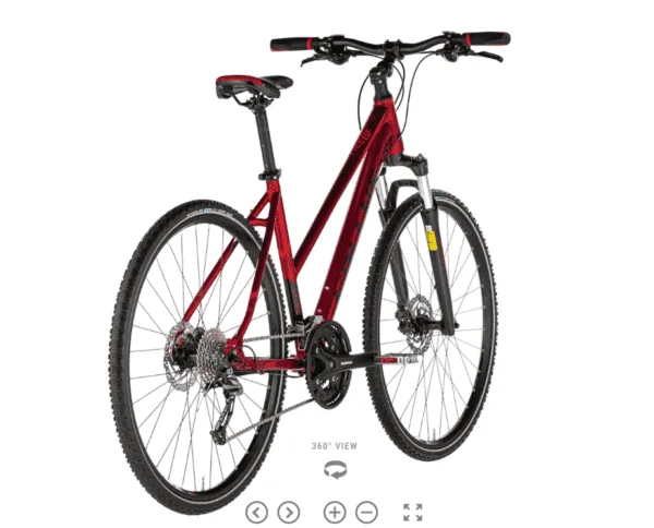 Kellys Bike Pheebe 30 Dark Red 27s S 280