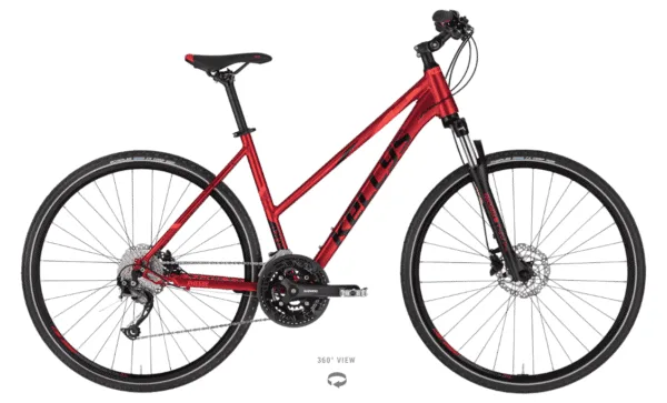 Kellys Bike Pheebe 30 Dark Red 27s S 280