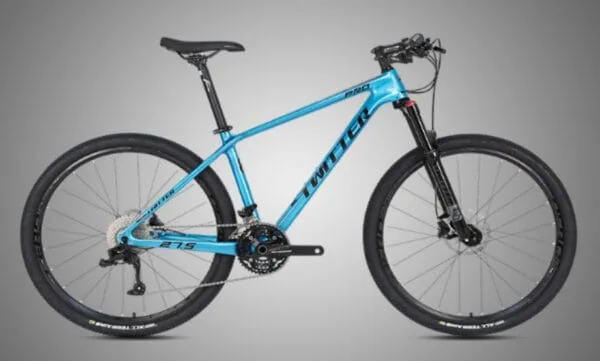 Twitter LEOPARD Pro Shimano Deore 30 spd Carbon MTB - Dark Gray 15" 29er