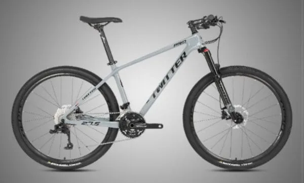 Twitter LEOPARD Pro Shimano Deore 30 spd Carbon MTB - Dark Gray 15" 29er