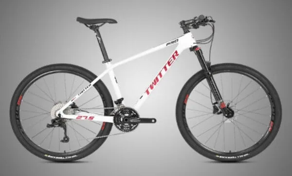 Twitter LEOPARD Pro Shimano Deore 30 spd Carbon MTB - Dark Gray 15" 29er