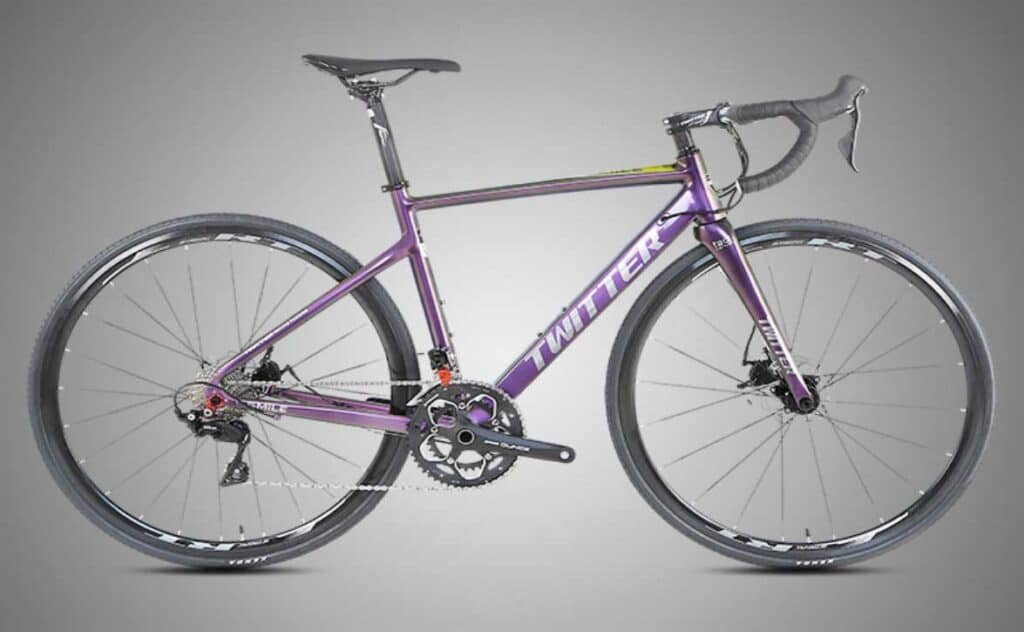 Twitter Smile R2000-16s Claris (Road Bike) L-520 mm [185-190 cm tall] - Clincher