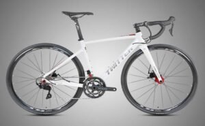 Smile-Road-White-Red Twitter Smile R2000-16s Claris (Road Bike)
