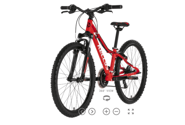 2020 Kellys KITER 50 Red- 02 KELLYS Bike 2020 Kiter 50 Red 21s 24"