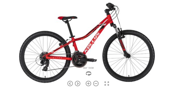 2020 Kellys KITER 50 Red- 07 KELLYS Bike 2020 Kiter 50 Red 21s 24"