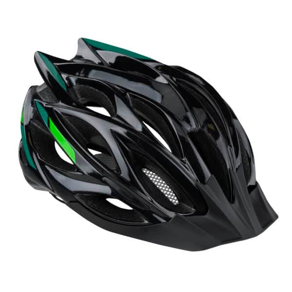 KLS Bicycle Helmet DYNAMIC Black Green M/L