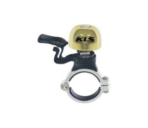 KLS bell BANG 50 gold KLS bicycle bell BANG 50 Gold
