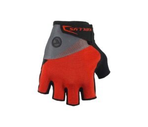 Fingerless Cycling Gloves – KLS – COMFORT Red L