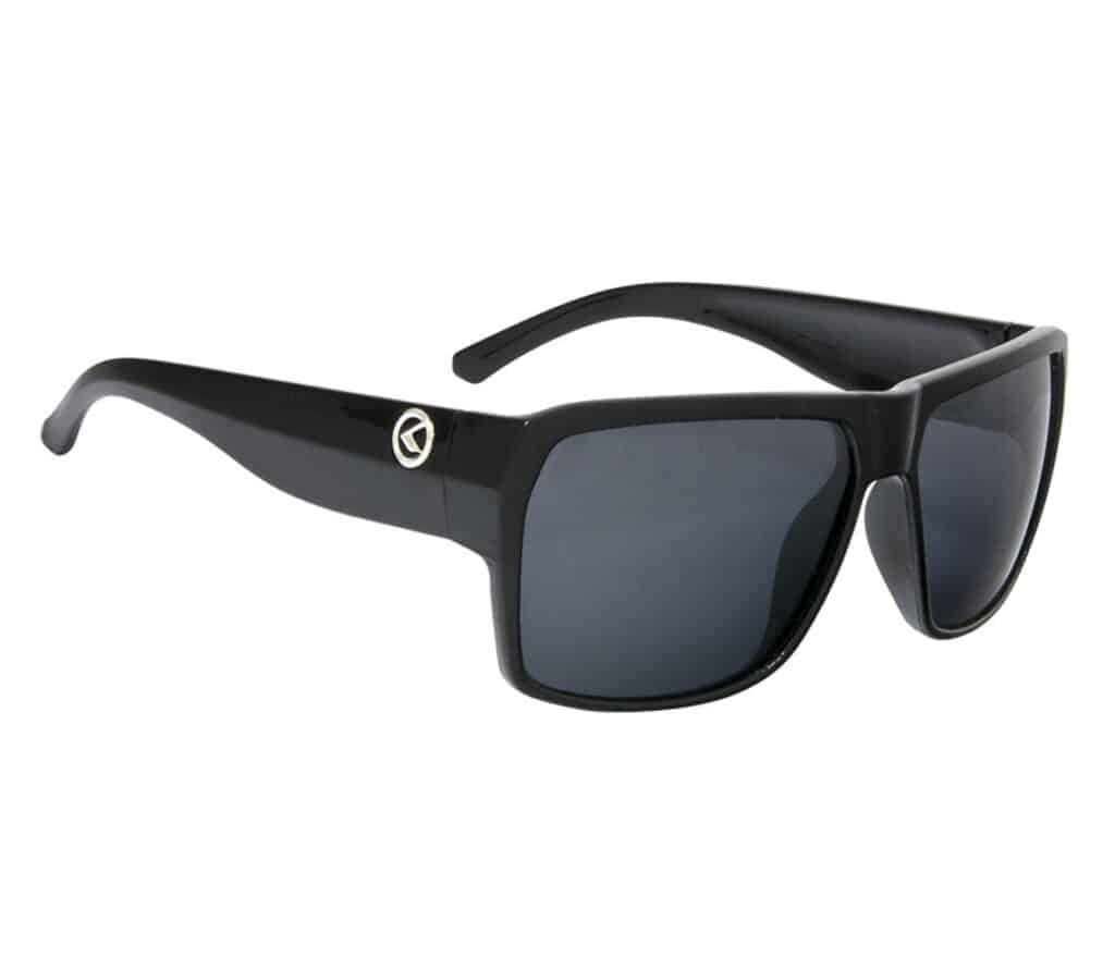 SUNGLASSES KLS RESPECT SHINY BLACK POLARIZED