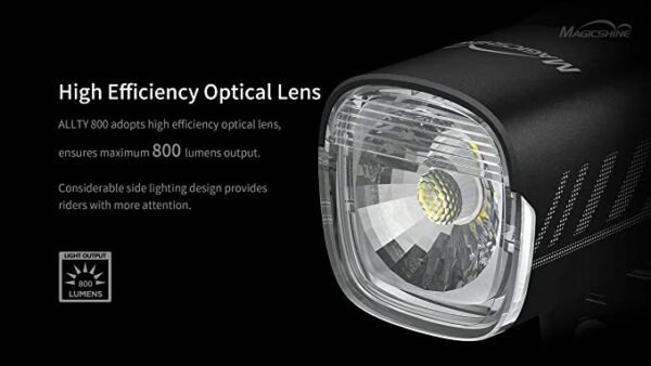 MagicShine RN800 Bicycle Cycling Bike Front Light 800 Lumens - Image 3