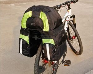 Bicycle Tourist Travel Back Rack Bag - Pannier with Back Pack