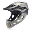 JAVA Full Face Mountain Bike MTB Helmet - Grey