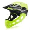 JAVA Full Face Mountain Bike MTB Helmet - Yellow