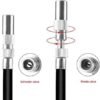 Sahoo Mini Air Pump with Readout Pressure Gauge 80 PSI