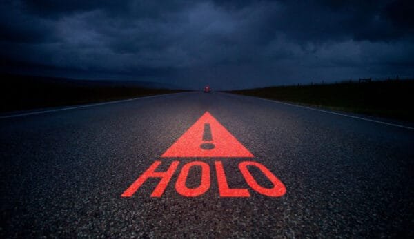Holographic Hazard Warning Triangle - Image 4
