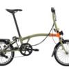 Camp PIKES 3 Orange Green Elegant Folding Bike