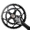 RS-WHEEL Aluminium CNC Hollow Integrated 34-50T Crank Set