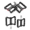 Retrospec Road Flat Pedals - 02 RETROSPEC Lightweight Aluminium Alloy FLAT Road Bike Pedals