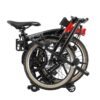 Camp PIKES 3 Red Black Elegant Folding Bike