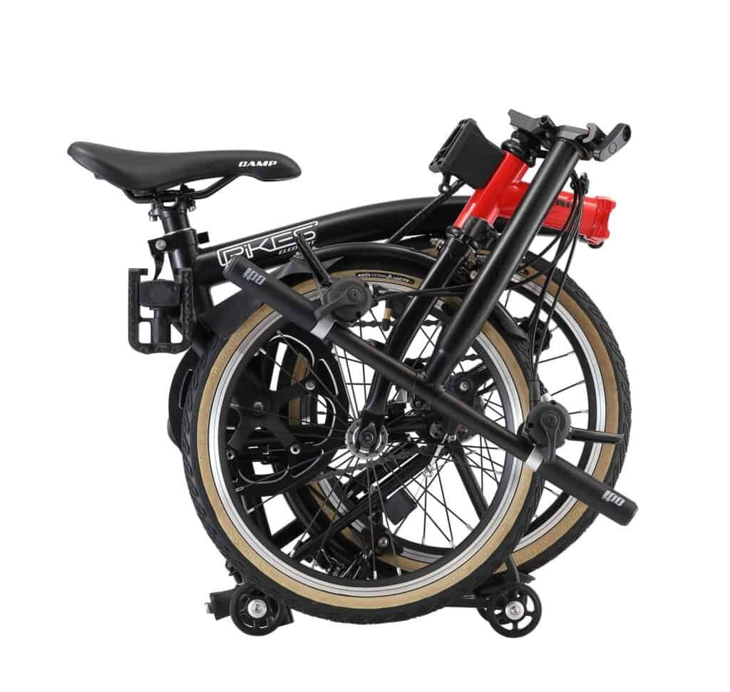Camp PIKES 3 Red Black Elegant Folding Bike