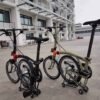 Camp PIKES 3 Orange Green Elegant Folding Bike