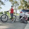 DELUXE 2 CHILD BIKE TRAILER T2-R