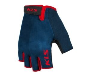 L KLS FACTOR 021 BLUE SHORT FINGER GLOVES