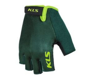 L KLS FACTOR 021 GREEN SHORT FINGER GLOVES